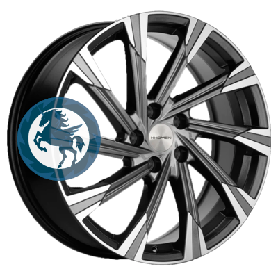   h0320865.  Khomen Wheels KHW1901 (NX/Rav4) 7,519 5/114,3 ET40 60,1 Gray-FP
