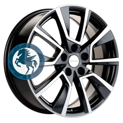   h0323444.  Khomen Wheels KHW1802 (Forester) 718 5/114,3 ET48 56,1 Black-FP