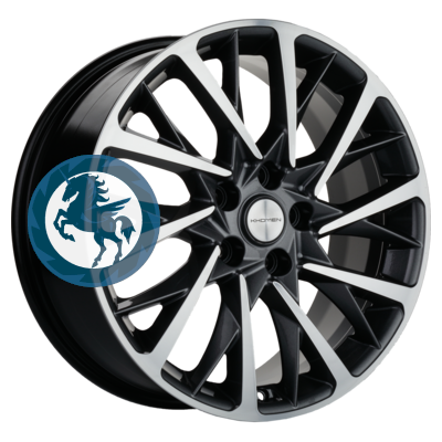   h0340043.  Khomen Wheels KHW1804 (Chery Tiggo) 7,518 5/108 ET40 60,1 Gray-FP