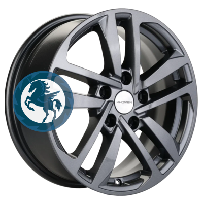   h0351272.  Khomen Wheels KHW1612 (Polo) 6,516 5/100 ET39 57,1 Gray