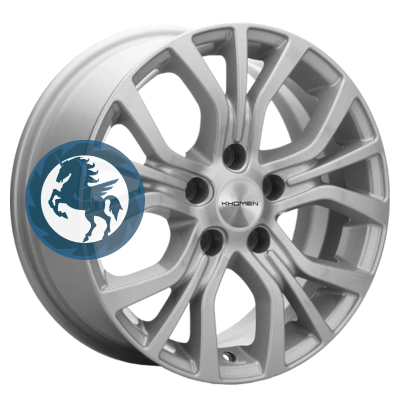   h0351647.  Khomen Wheels KHW1608 (Multivan) 6,516 5/120 ET51 65,1 F-Silver