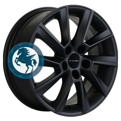   h0353711.  Khomen Wheels KHW1507 (Rapid/Fabia) 615 5/100 ET38 57,1 Black matt