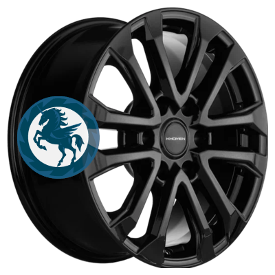   h0354401.  Khomen Wheels KHW1805 (Fortuner/Hilux) 7,518 6/139,7 ET30 106,1 Black