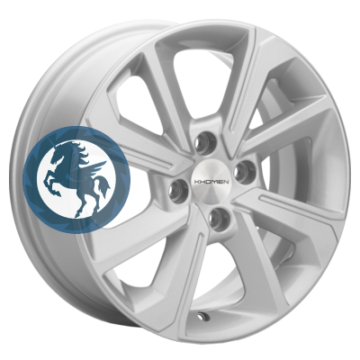   h0356374.  Khomen Wheels KHW1501 (Lada Granta) 615 4/98 ET36 58,6 F-Silver