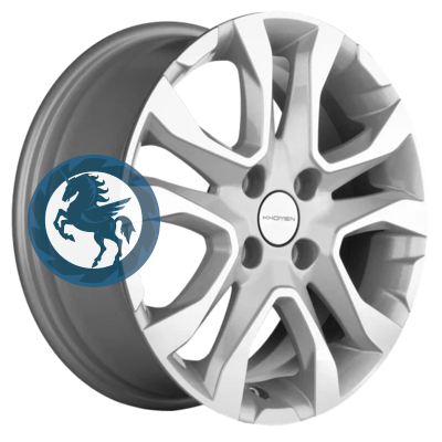 ���������� ������ h0359028. ���� Khomen Wheels KHW1503 (Lada Granta) 6�15 4/98 ET36 58,5 F-Silver-FP