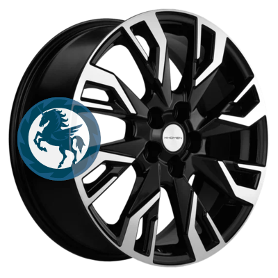   h0361108.  Khomen Wheels KHW1809 (Outlander) 718 5/114,3 ET38 67,1 Black-FP