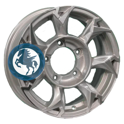   h0361141.  Khomen Wheels KHW1505 (Jimny) 5,515 5/139,7 ET5 108,1 F-Silver-FP