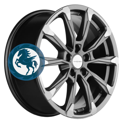   h0361757.  Khomen Wheels KHW1808 (Tugella/Jaguar XF/F-Pace) 7,518 5/108 ET46 63,4 Gray-FP