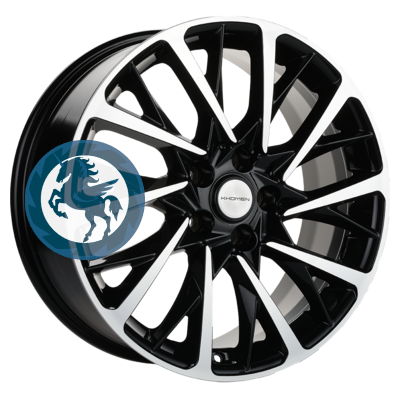   h0362918.  Khomen Wheels KHW1804 (Chery Tiggo) 7,518 5/108 ET40 60,1 Black-FP