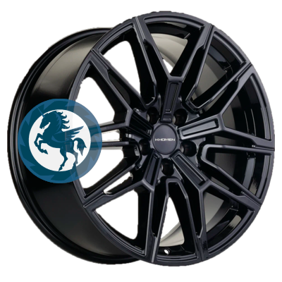   h0373312.  Khomen Wheels KHW1904 (BMW Front) 8,519 5/112 ET30 66,6 Black