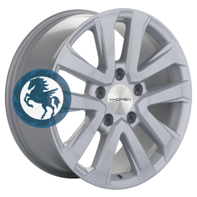   h0374177.  Khomen Wheels KHW2003 (LX570/LC100/LC200) 8,520 5/150 ET45 110,1 F-Silver