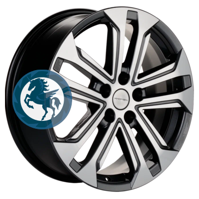   h0374334.  Khomen Wheels KHW1803 (Coolray) 718 5/114,3 ET50 54,1 Gray-FP