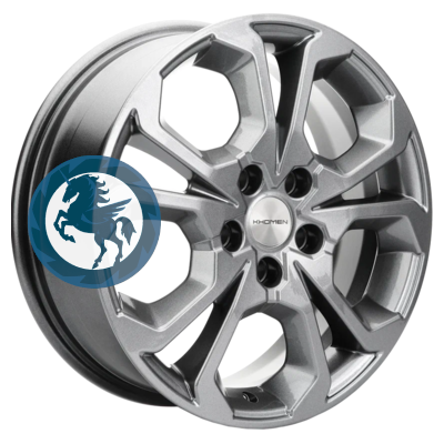   h0374335.  Khomen Wheels KHW1711 (Coolray) 6,517 5/114,3 ET45 54,1 Gray
