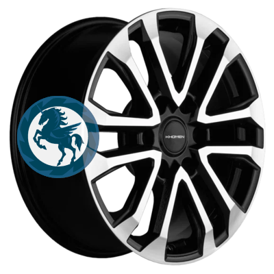   h0374417.  Khomen Wheels KHW1805 (Lexus GX) 7,518 6/139,7 ET20 106,1 Black-FP