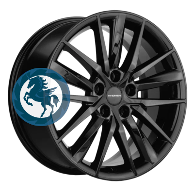   h0374446.  Khomen Wheels KHW1807 (Tugella/Jaguar XF/F-Pace) 818 5/108 ET46 63,4 Black