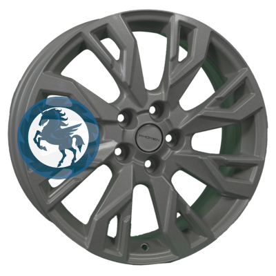   h0374551.  Khomen Wheels KHW1809 (Dargo/Jolion) 718 5/114,3 ET37 66,5 F-Silver