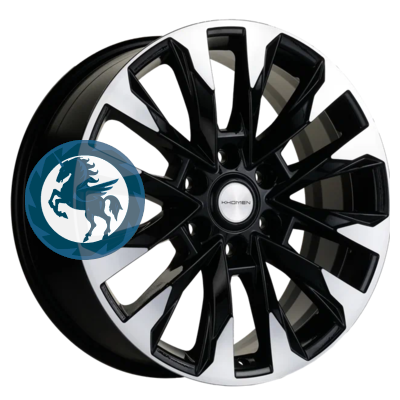   h0374571.  Khomen Wheels KHW2010 (Chevrolet Tahoe) 820 6/139,7 ET28 78,1 Black-FP