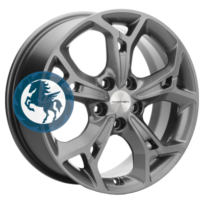 Фотография товара h0374668. Диск Khomen Wheels KHW1702 (Jolion) 7х17 5/114,3 ET37 66,5 Gray