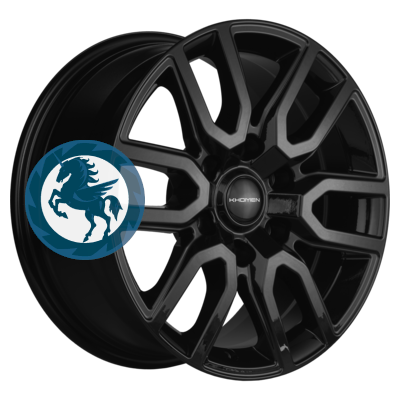   h0374670.  Khomen Wheels KHW1723 (Haval H9) 817 6/139,7 ET42 75,1 Black