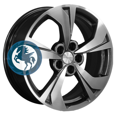   h0374769.  Khomen Wheels KHW1724 (Jac/ 3) 717 5/108 ET40 54,1 Gray-FP