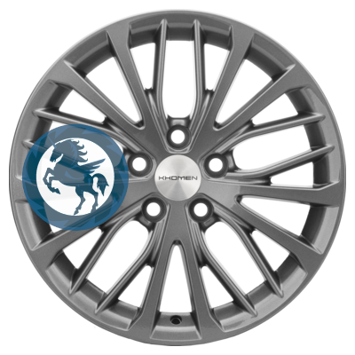   h0375193.  Khomen Wheels KHW1705 (Changan/Geely/Lexus/Toyota) 717 5/114,3 ET45 60,1 Gray