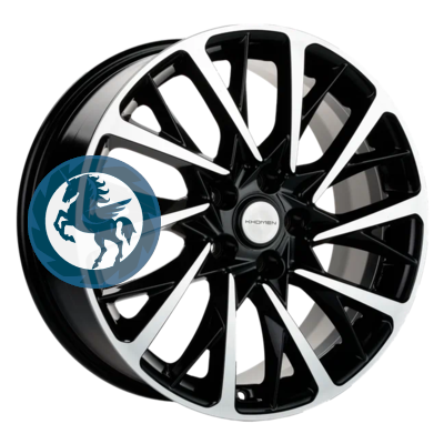   h0375207.  Khomen Wheels KHW1804 (Chery Tiggo 8/8 Pro) 7,518 5/108 ET47 60,1 Black-FP