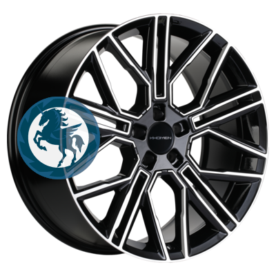   h0375266.  Khomen Wheels KHW2101 (Infiniti) 9,521 5/114,3 ET30 66,1 Black-FP