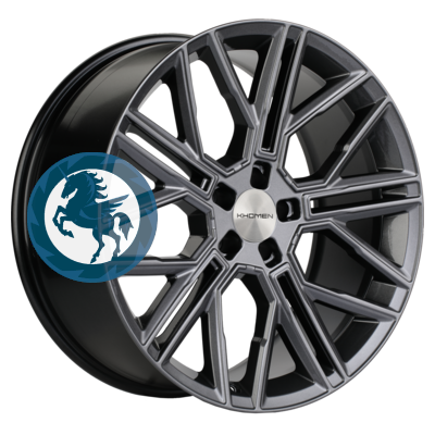  h0375369.  Khomen Wheels KHW2101 (Li 7/9) 9,521 5/120 ET45,5 62,5 Gray
