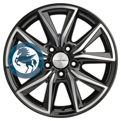   h0375484.  Khomen Wheels KHW1706 (CX-5/Seltos/Optima) 717 5/114,3 ET50 67,1 Black-FP