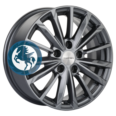   h0376009.  Khomen Wheels KHW1611 (Huyndai/Kia) 6,516 5/114,3 ET43 67,1 Gray