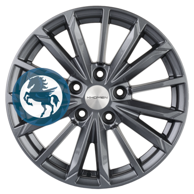 ���������� ������ h0376012. ���� Khomen Wheels KHW1611 (Qashqai) 6,5�16 5/114,3 ET40 66,1 Gray