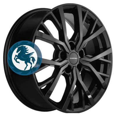   h0376017.  Khomen Wheels KHW1806 (Dargo/Jolion) 718 5/114,3 ET37 66,5 Black