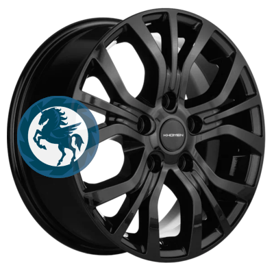   h0376033.  Khomen Wheels KHW1608 (Multivan) 6,516 5/120 ET38 65,1 Black