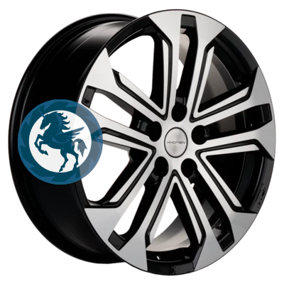   h0376035.  Khomen Wheels KHW1803 (Changan/Geely/Lexus/Suzuki/Toyota) 718 5/114,3 ET45 60,1 Black-FP