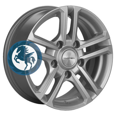   h0376037.  Khomen Wheels KHW1602 (Niva 4x4) 6,516 5/139,7 ET40 98,5 F-Silver