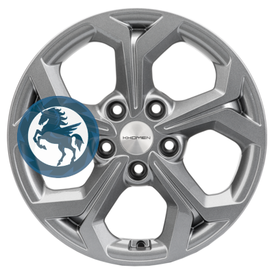   h0383262.  Khomen Wheels KHW1606 (Focus) 6,516 5/108 ET50 63,3 Gray