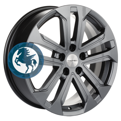   h0383271.  Khomen Wheels KHW1803 (Outlander) 718 5/114,3 ET38 67,1 Gray