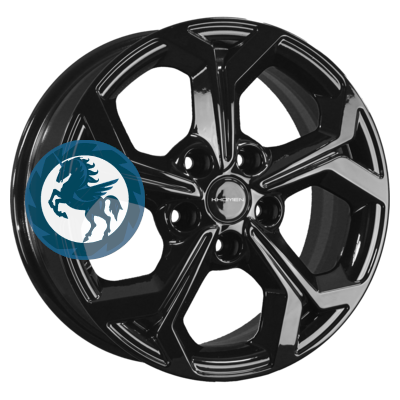   h0383282.  Khomen Wheels KHW1606 (Huyndai/Kia) 6,516 5/114,3 ET43 67,1 Black