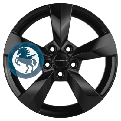   h0383284.  Khomen Wheels KHW1504 (Polo) 615 5/100 ET40 57,1 Black