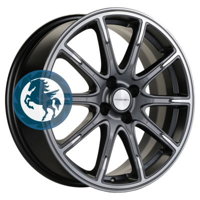   h0385240.  Khomen Wheels KHW1707 (Lada Granta) 6,517 4/98 ET38 58,6 Gray-FP