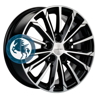   h0385245.  Khomen Wheels KHW1611 (Changan CS35) 6,516 5/110 ET46 63,3 Black-FP