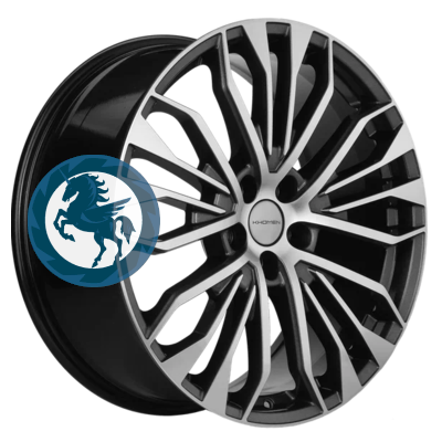   h0386340.  Khomen Wheels KHW2009 (Tugella) 8,520 5/108 ET46 63,4 Gray-FP