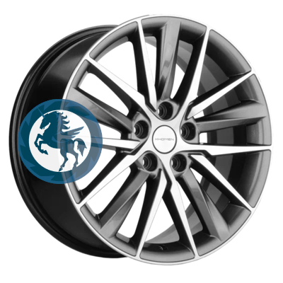   h0387337.  Khomen Wheels KHW1807 (Tugella/Jaguar XF/F-Pace) 818 5/108 ET46 63,4 Gray-FP