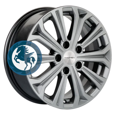   h0387546.  Khomen Wheels KHW1610 (Kia) 6,516 5/114,3 ET41 67,1 Gray