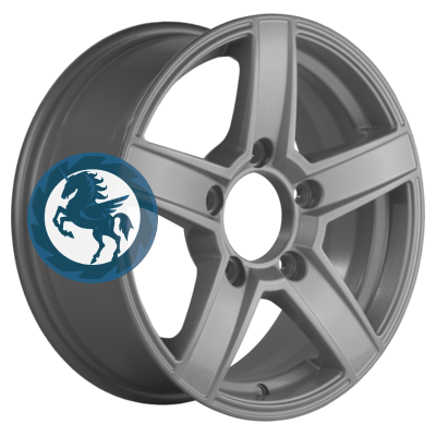   h0387560.  Khomen Wheels KHW1614 (Niva 4x4 Bronto) 6,516 5/139,7 ET35 98,5 F-Silver