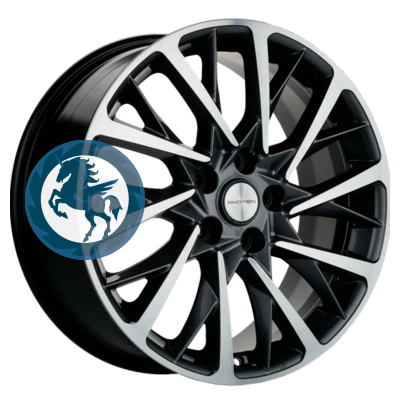   h0387805.  Khomen Wheels KHW1804 (Chery Tiggo 8/8 Pro) 7,518 5/108 ET47 60,1 Gray-FP