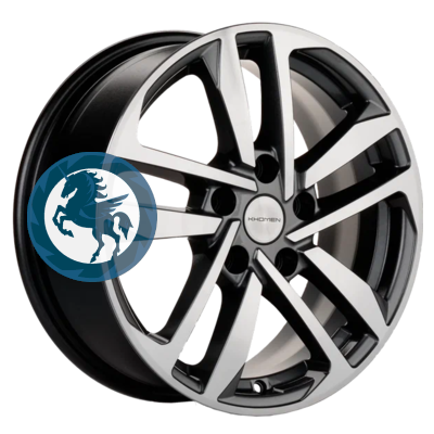   h0387806.  Khomen Wheels KHW1612 (Polo) 6,516 5/100 ET39 57,1 Gray-FP