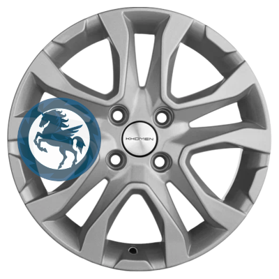   h0388070.  Khomen Wheels KHW1503 (Vesta) 615 4/100 ET50 60,1 F-Silver