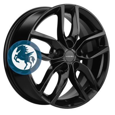   h0388558.  Khomen Wheels KHW1708 (Geely Coolray) 6,517 5/114,3 ET45 54,1 Black