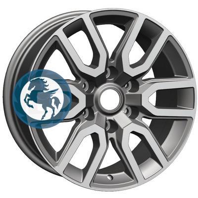   h0388560.  Khomen Wheels KHW1723 (L200) 817 6/139,7 ET38 67,1 Gray-FP